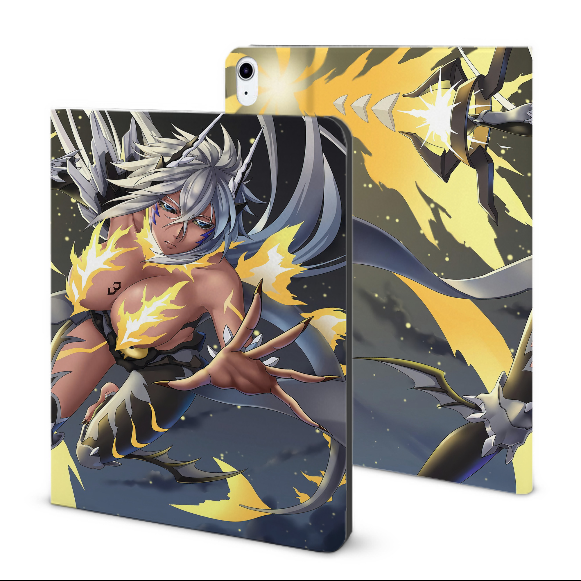 （画像用） ブリーチ BLEACH IPad ケース ブック型 PUレザー TPU 耐衝撃 軽量 薄型 ペン収納なし 全面保護 IPad 各モデル対応